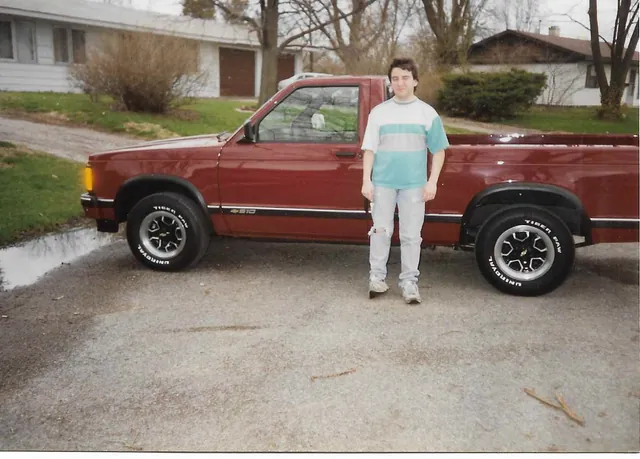 My first brand-new truck: a 1993 Chevy S-10.
